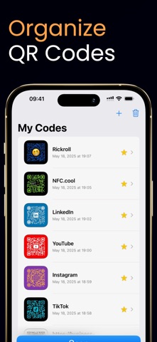 QR Code Scanner by NFC.cool iPhone screenshot