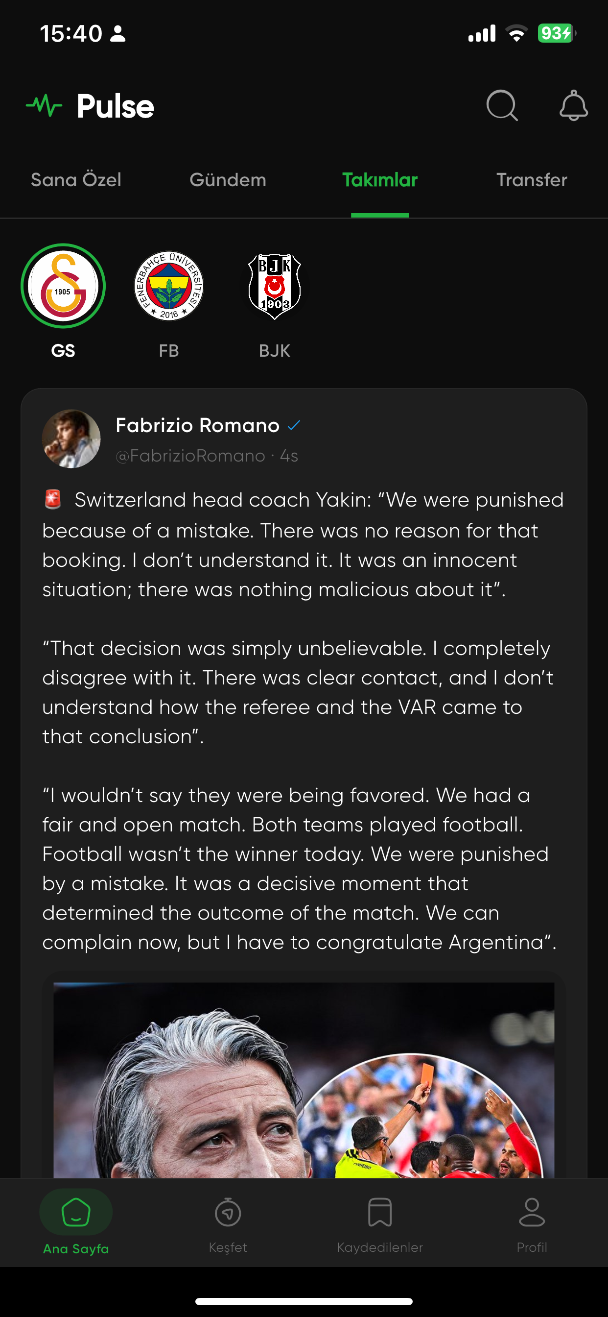 Pulse Sports screenshot 2