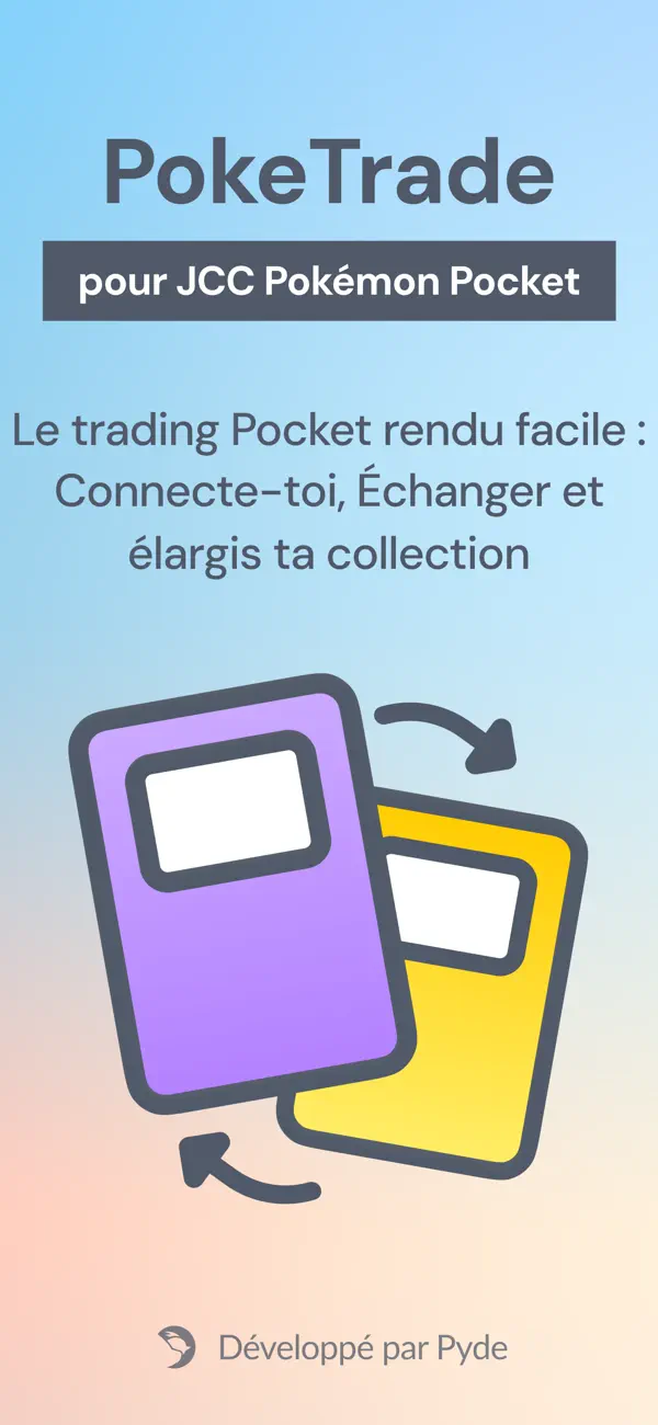Screenshot #1 pour PokeTrade - pour JCCP Pocket