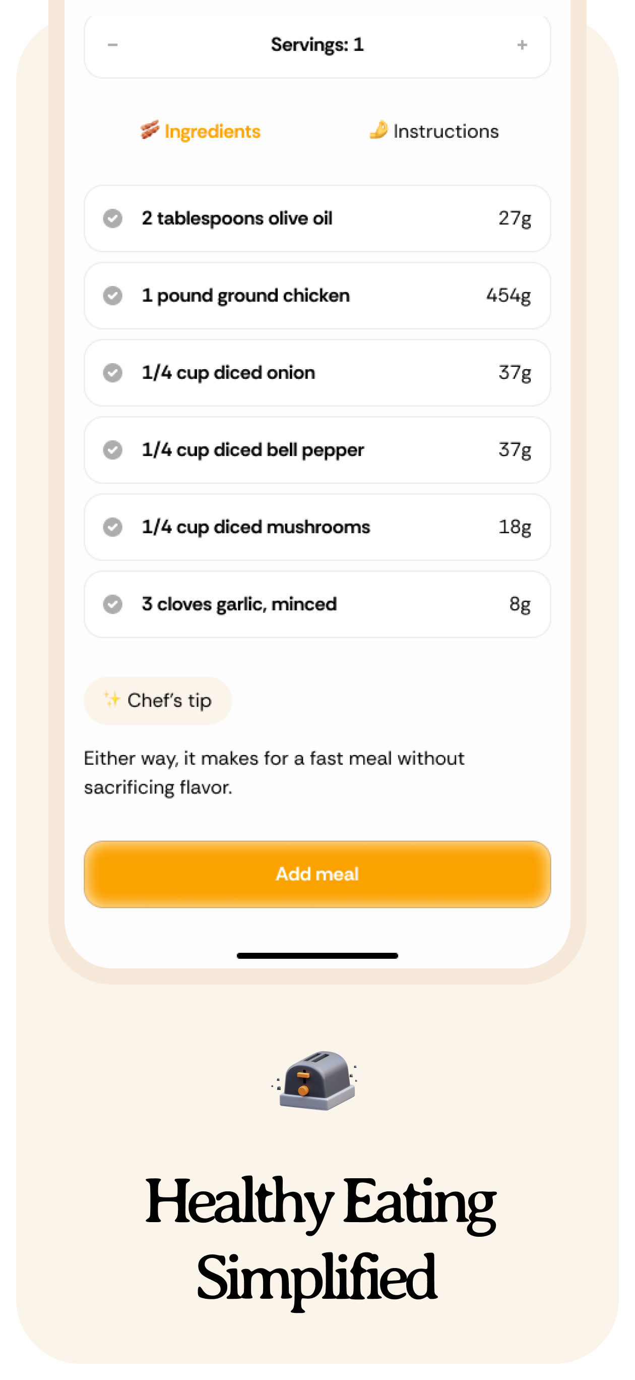 EatAI - AI Recipe & Meal Plan screenshot 8