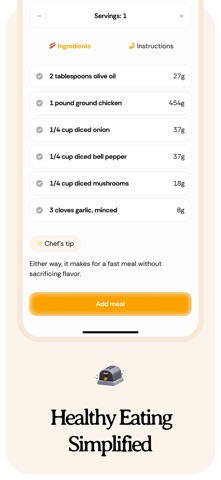 EatAI - AI Recipe & Meal Plan screenshot
