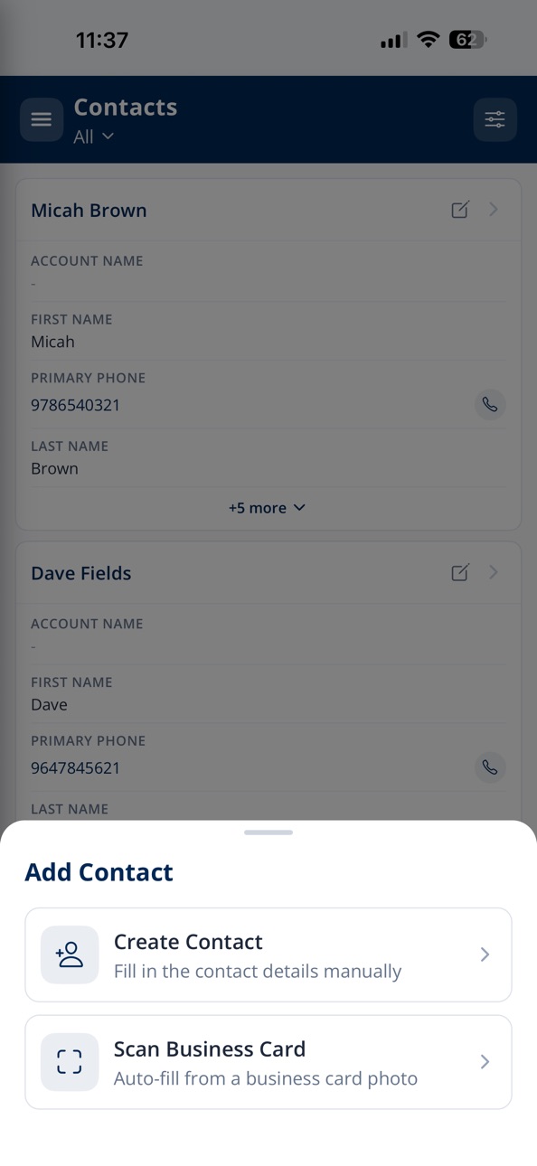 iPhone screenshot