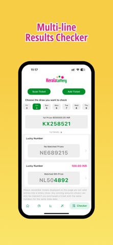 Kerala Lottery Online iPhone screenshot