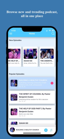 Pastor Benjamin Online Library screenshot