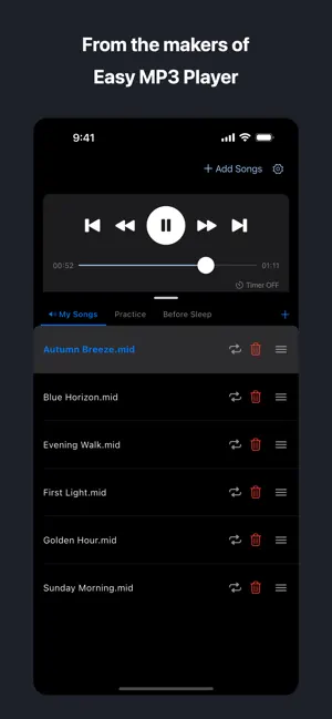Easy MIDI Player screenshot 1