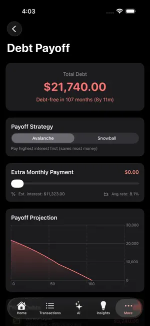 Spendcast screenshot 3