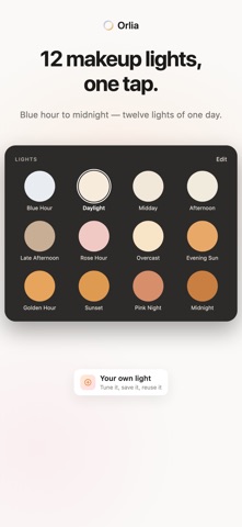 Orlia: Makeup Mirror & Light Screenshot 3 of 8