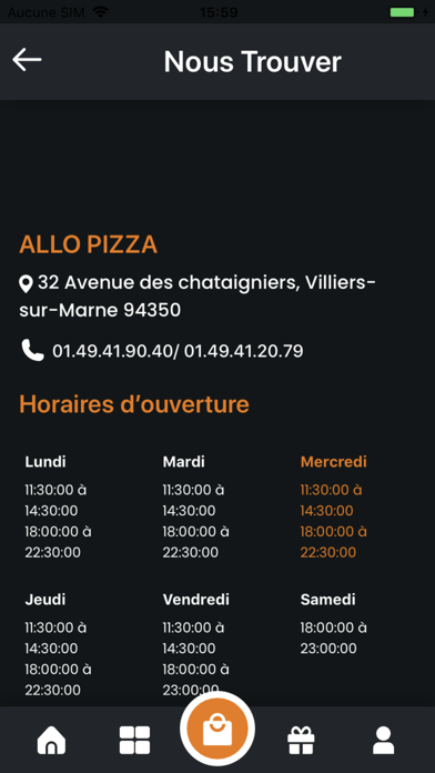 ALLO PIZZA 94 Screenshot