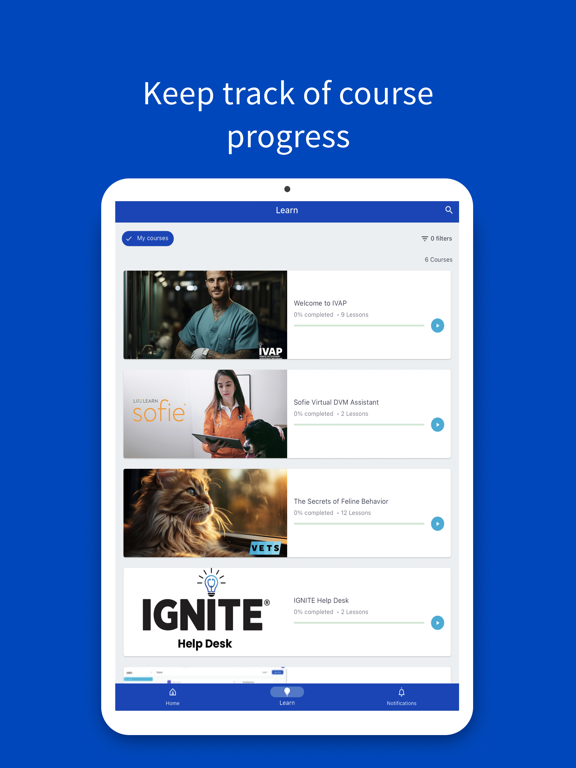 IGNITE Veterinary iPad screenshot 3 - Education app