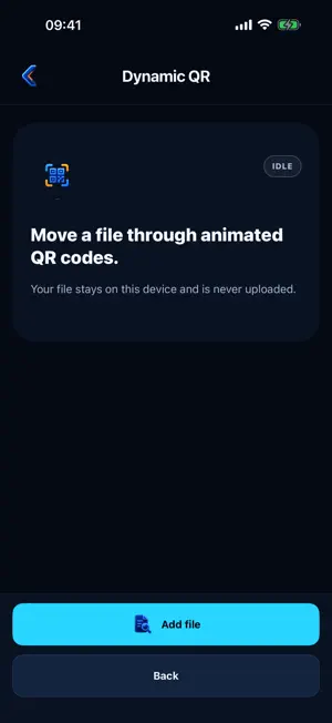 GapRelay: File Transfer screenshot 1