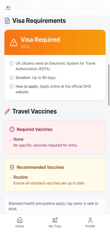Global Travel Buddy screenshot 4 of 7