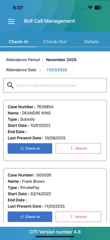 Arise Attendance Screenshot 3 of 4