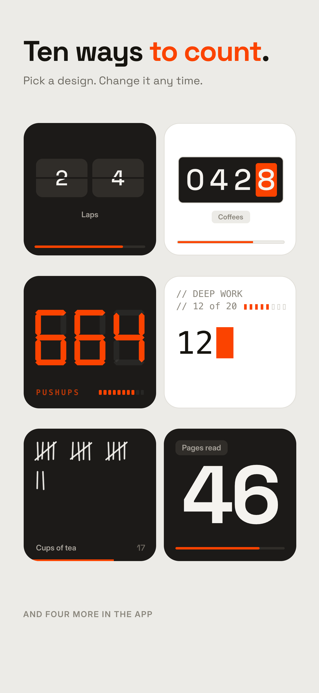 Contador: Tally Counter App screenshot 6