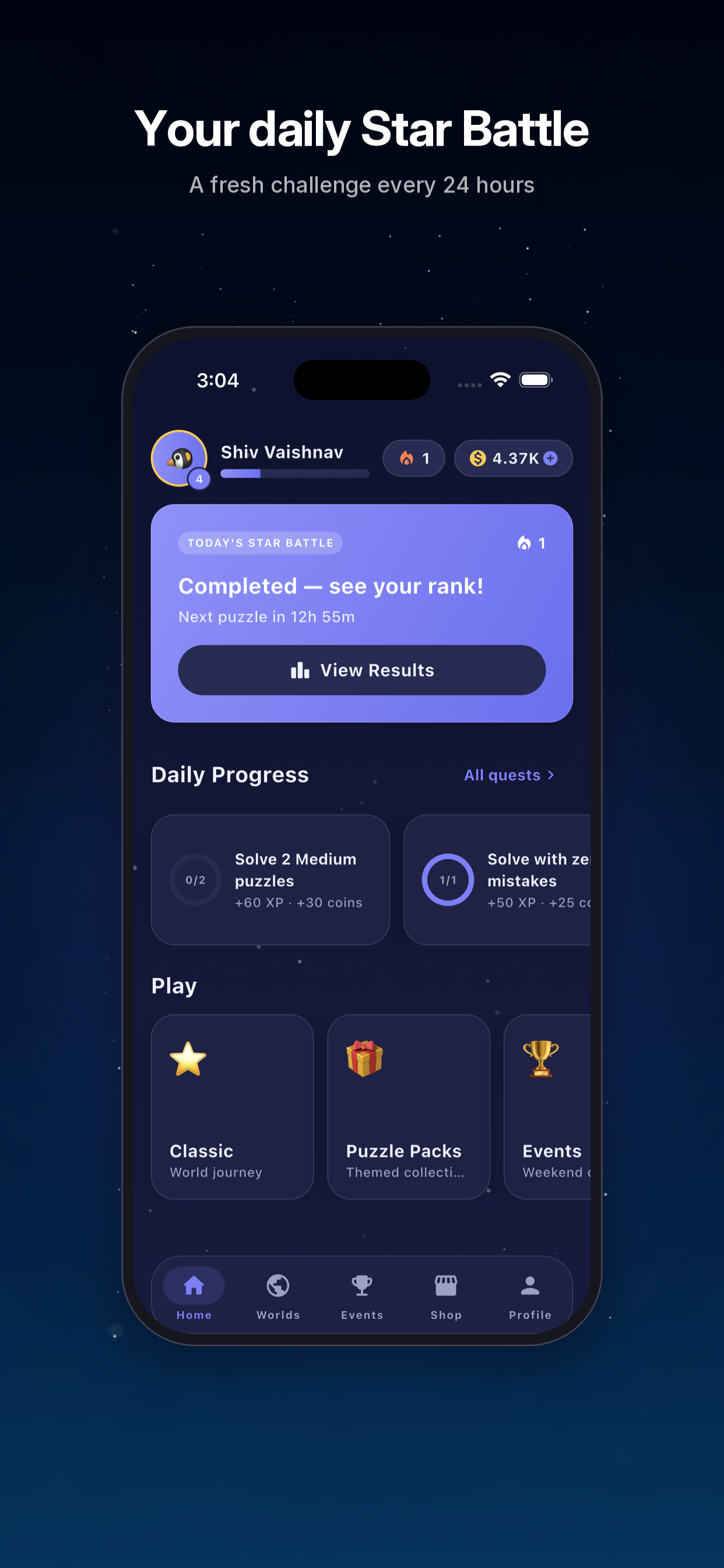 Star Battle: Logic Puzzle screenshot 7