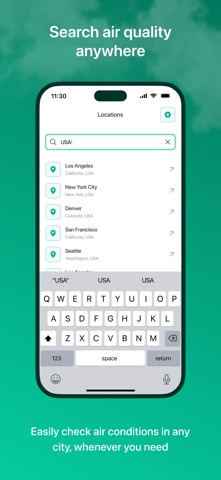OxyWidget: Is Your Air Safe? screenshot