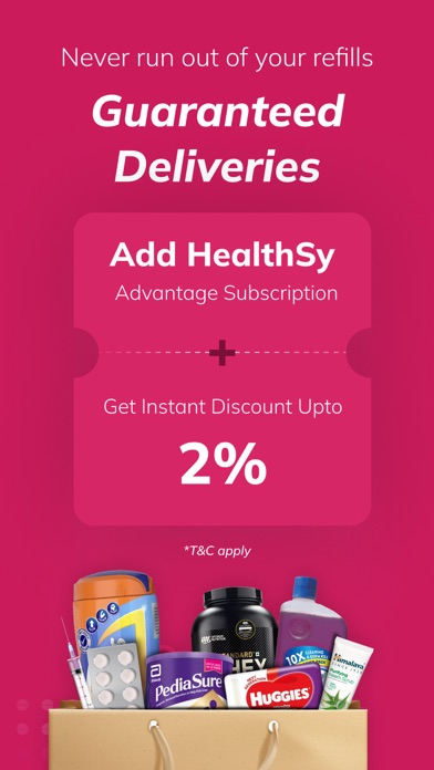 HealthSy - Healthcare App Screenshot