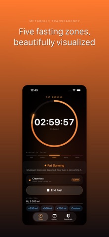 Hone: Intermittent Fasting screenshot