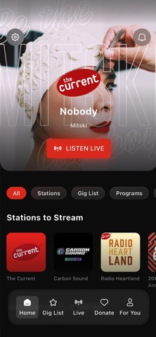 The Current Music screenshot