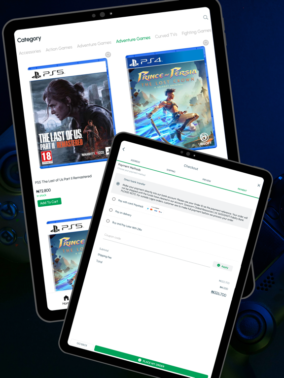 Sosogames iPad screenshot 5 - Shopping app
