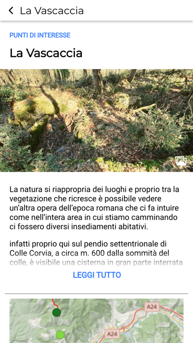 Sentieri in Tasca