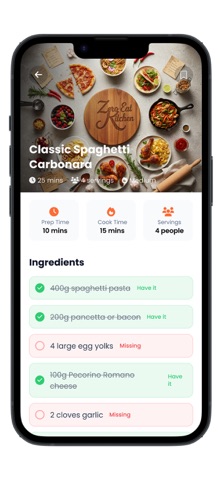 Zero Eat | Kitchen screenshot