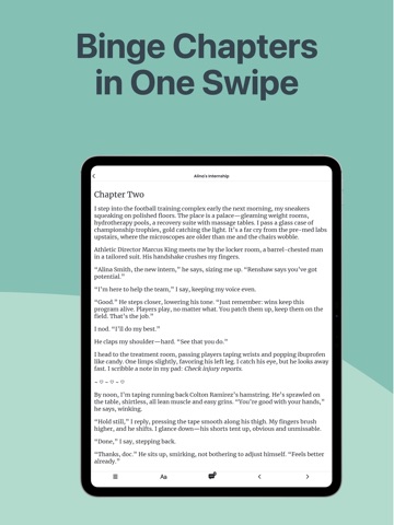 FyreNovel - Addictive Romance iPad screenshot