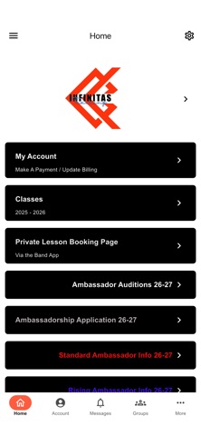 Infinitas Training iPhone screenshot