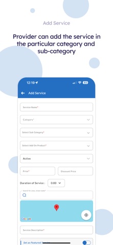HandyHue Service provider screenshot