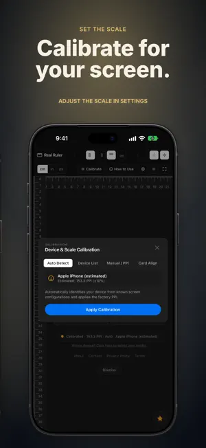 Real Ruler - Accurate Measure screenshot 3