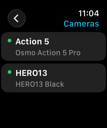 Multicam: Action Cam Remote screenshot 9
