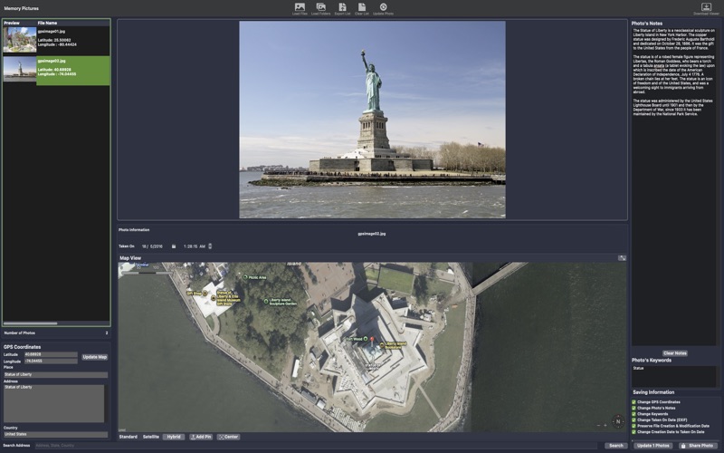 Screenshot #1 pour Memory Pictures