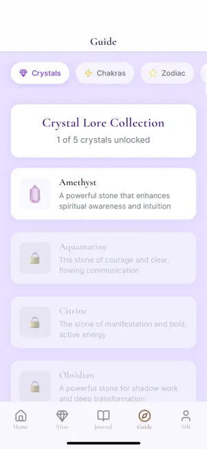 Crystal Ritual: Moon Phases screenshot 4