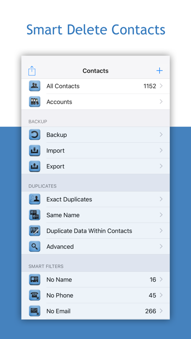 Cleaner - Merge Contacts Screenshot