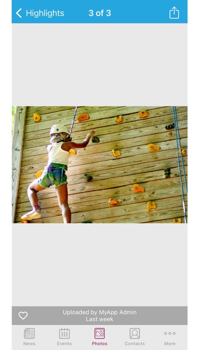 Screenshot 2 of Camp Twelve Trails App