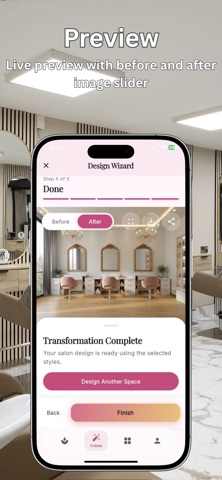 AI Beauty Salon Decorator screenshot