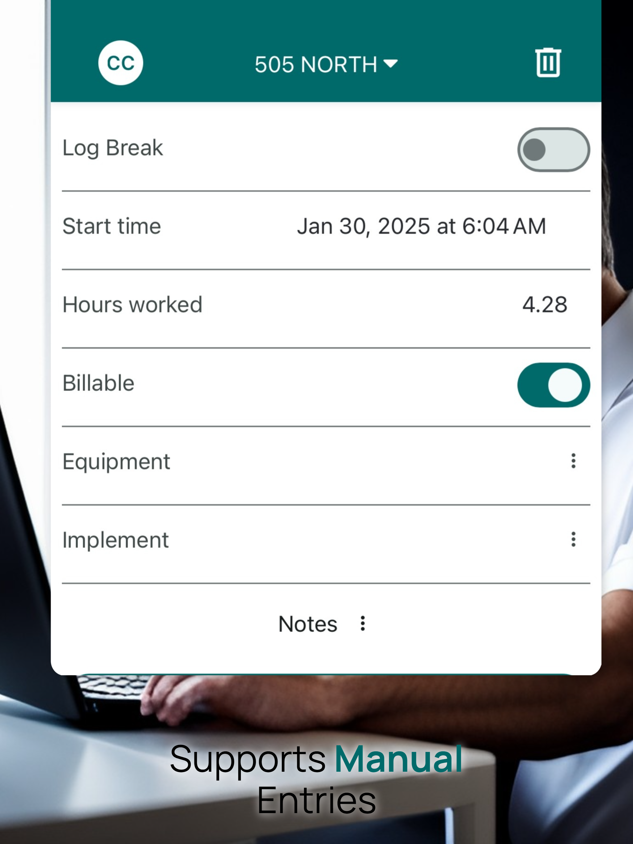 Lonocode Time Card