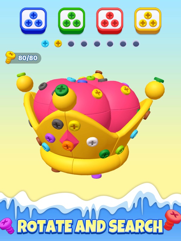 Unscrew Frenzy 3D screenshot 10