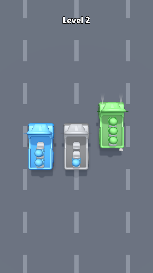 #1. Bus Color Sort (iOS) 来自: ZiNKY OYUN YAZILIM ANONiM SiRKETi