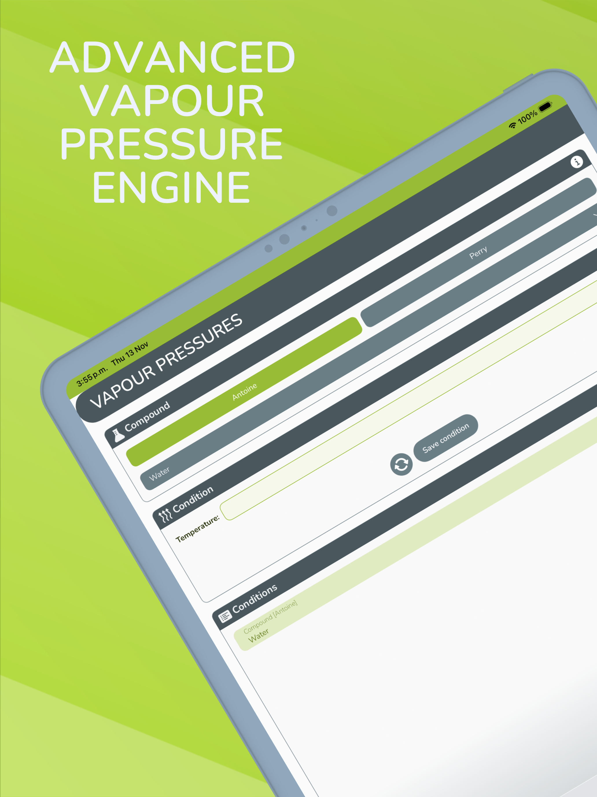 Vapour Pressures screenshot 11
