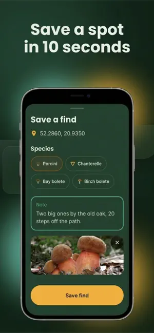 MushMap: Mushroom Spots Map screenshot 2