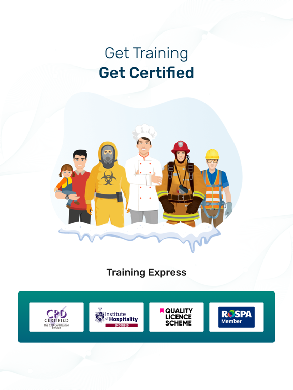Training Express Learn Skills iPad screenshot 1 - Education app