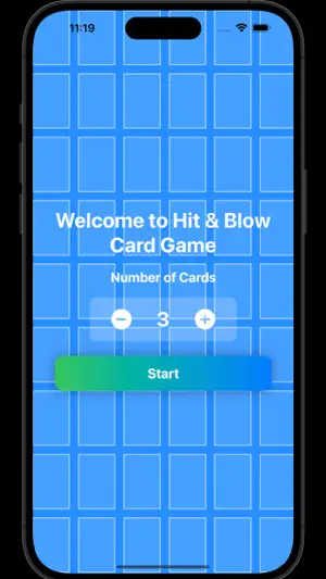 Hit&Blow Card Game screenshot 1