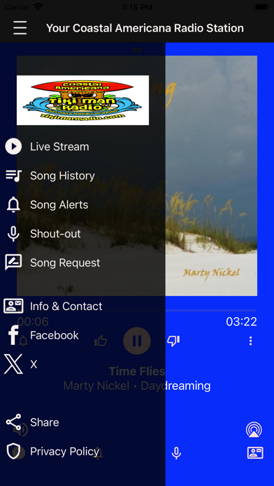 Screenshot #2 pour Tiki Man Radio