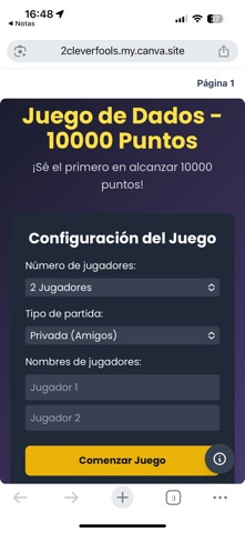 Juego de Dados - 10.000 pts screenshot 1