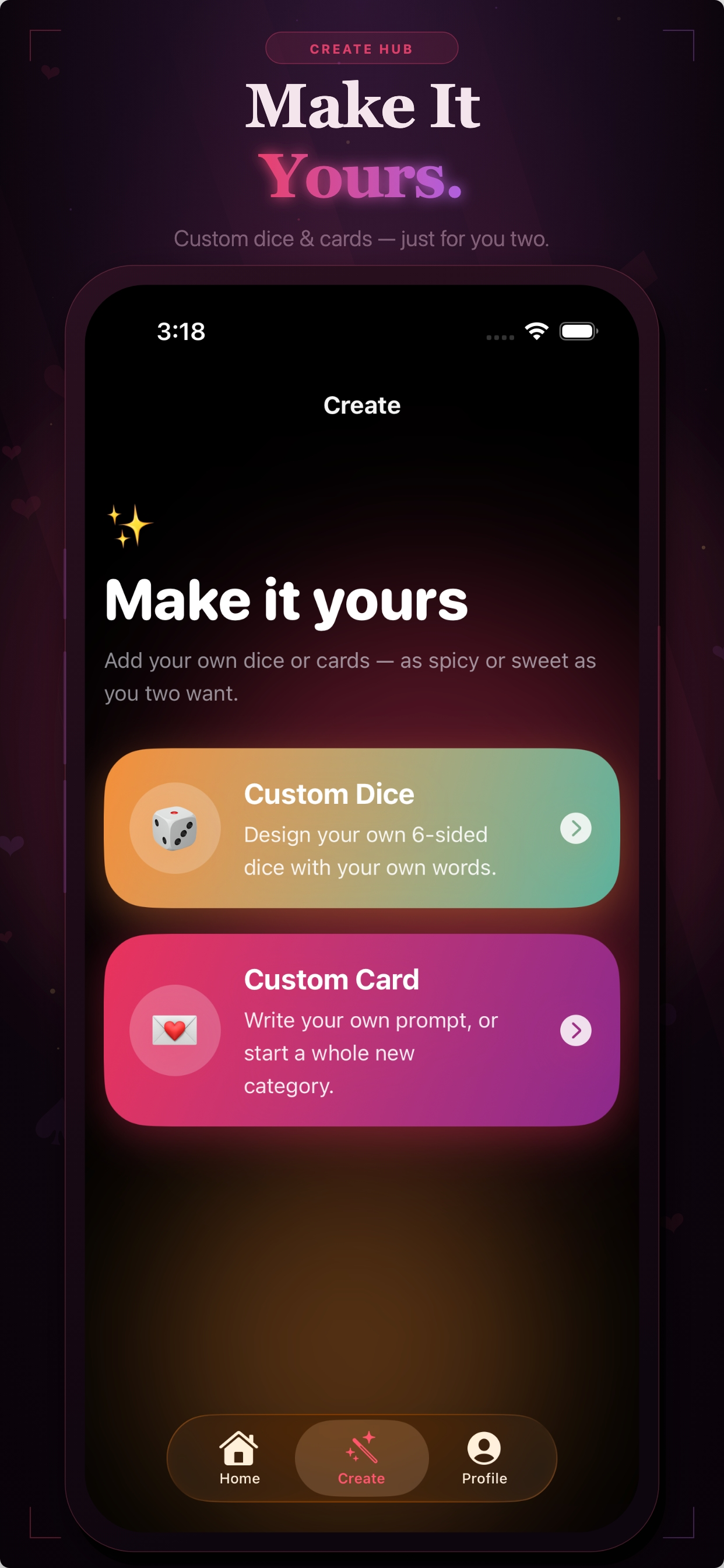 Kindled: Couples Game screenshot 5