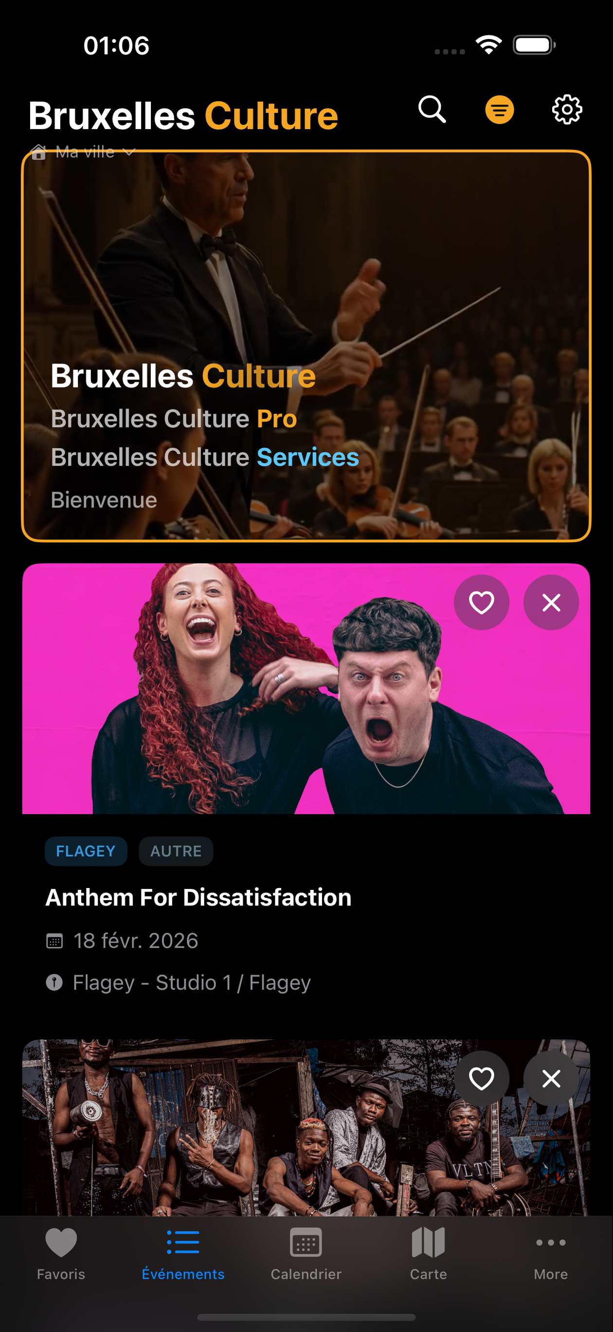 Bruxelles Culture screenshot 3