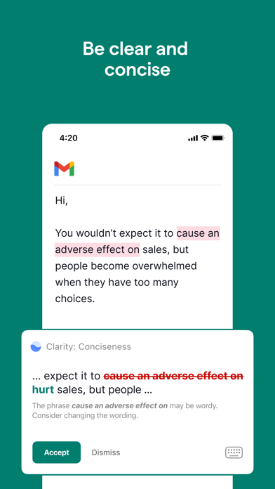 Grammarly: AI Writing Keyboard Screenshot