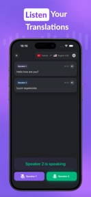 AI Live Speech Translator App screenshot