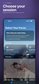 Binaural Beats: Sleep Focus screenshot
