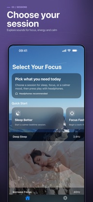 Binaural Beats: Sleep Focus screenshot 3